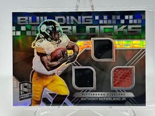 2020 Spectra #BB-17 Anthony Macfarland Jr. Building Blocks /99 Steelers Football
