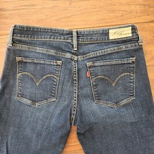 Levi's Demi Curve Low Rise Skinny Denim Jeans Medium Wash Size 6