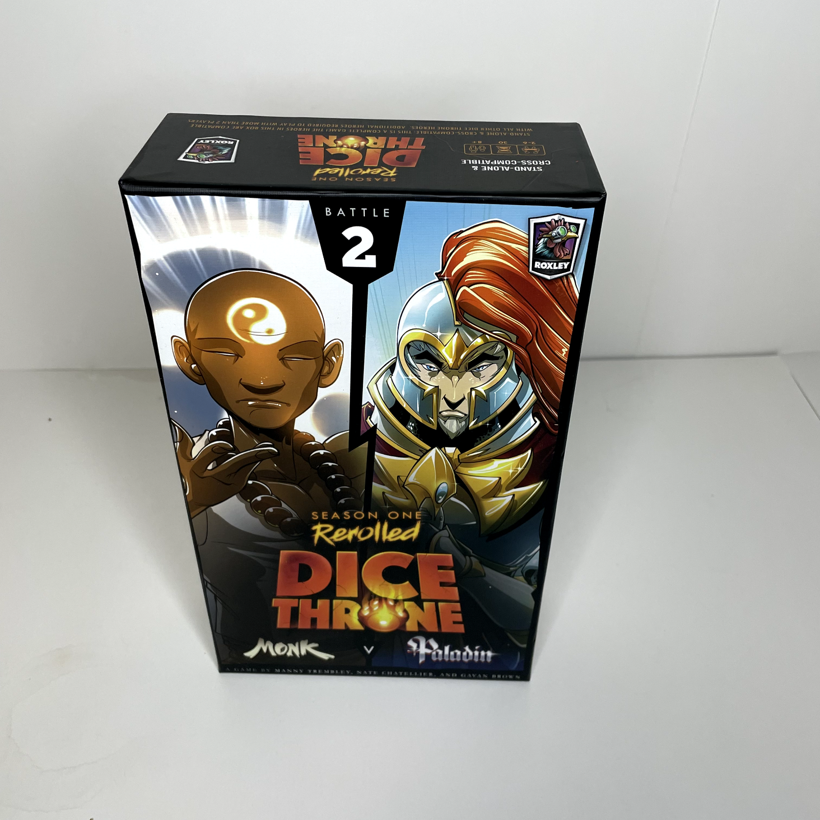 Dice Throne: Monk vs Paladin