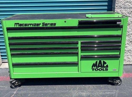 Mac Tools Macsimizer 10 Drawer Power Tool Box Workstation MB7432-LG MB7432 Green