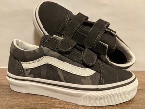 youth camo vans