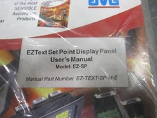 AVG EZ AUTOMATION EZ-TEXT-SP-M-E