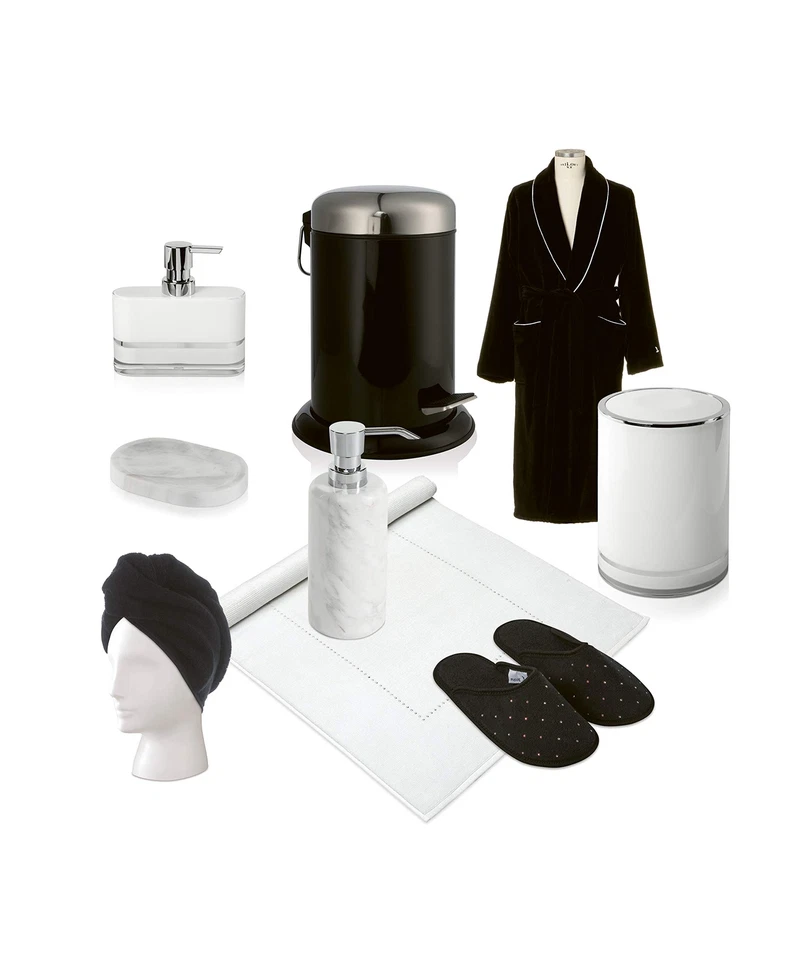 Line Seifenspender 13 x 4 x 14 cm aus Acryl white - Bild 3 von 3