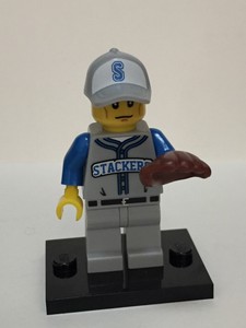 lego baseball minifigures