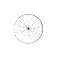 Wilkinson 26in X 13/8in Single Wall Silver Rear Wheel Screw On Wilkinson 26in X 13/8in Single Wall Silver Rear Wheel Screw On