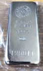 RARE - 1 Kilo (32.15 oz) ARGOR S.A. CHIASSO Silver Bar - .999 Fine Poured Silver