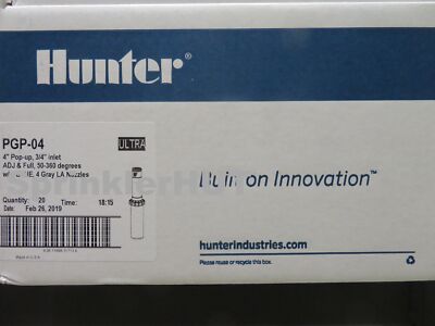 Hunter PGP-04 Ultra Sprinkler Rotor, the PGP-ADJ upgrade - Case of 20 rotors