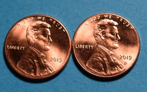 Photo of a 2019-P Lincoln Shield Cent from an eBay listing that sold on Jul 21, 2026
