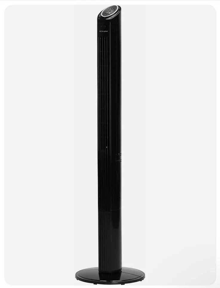 Dimplex Mont Blanc Cooling Tower Fan Oscillating Slim 3 Speed Settings  DXMBCF 787162617757 | eBay
