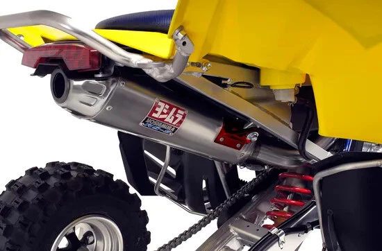 Tubo de escape Yosh RS-5 Signatur sistema completo AL Suzuki Quadracer 450 06-10 Foto 4 de 4