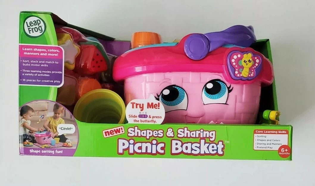 Leapfrog picnic best sale basket pink