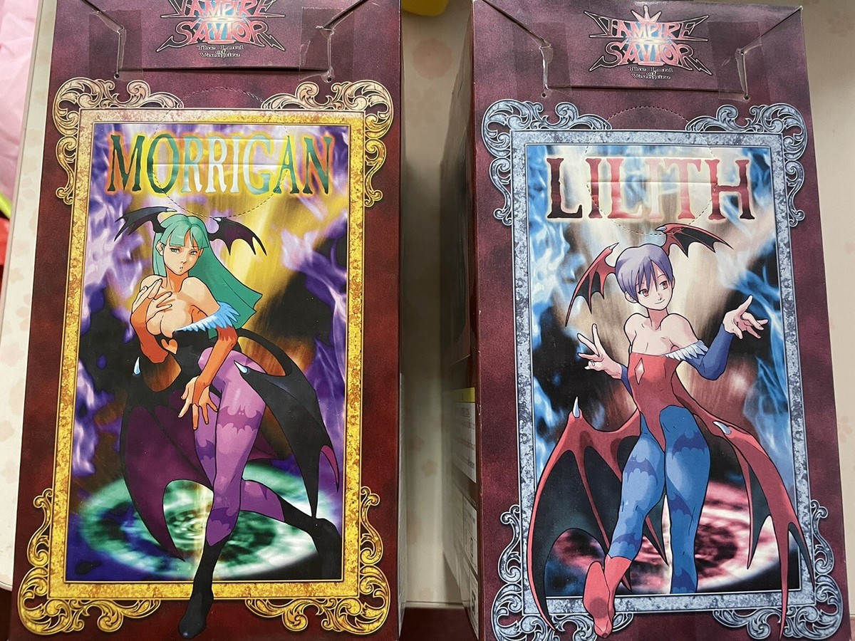 Capcom Darkstalkers DX Panel Figures Morrigan & Lilith Alternate