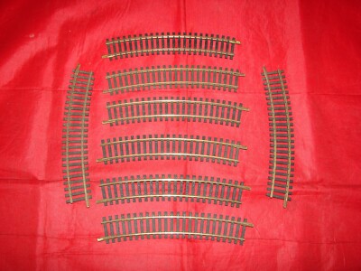10X Fleischmann H0 6031 1701 Courbe De Rail R415
