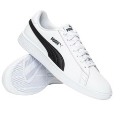 SCARPA PUMA 365215 01 SMASH V2 L BIANCO NERO