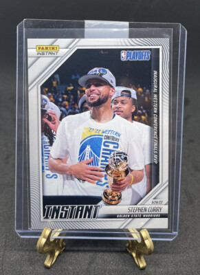 2021-22 Panini Instant Stephen Curry WESTERN CONFERENCE FINALS MVP