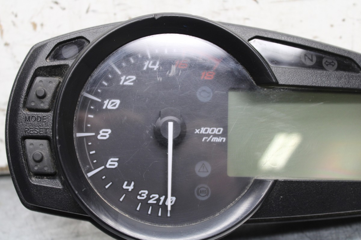 13-17 KAWASAKI NINJA ZX6R ZX636E SPEEDO GAUGES DISPLAY CLUSTER
