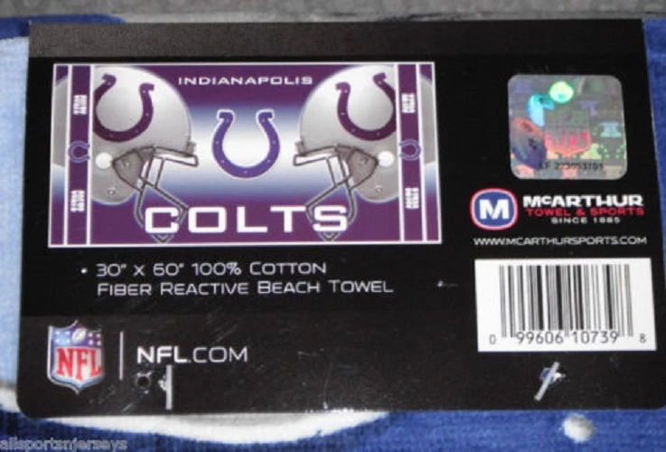 football Beach Towel Pick Your Team