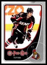 2010-11 O-Pee-Chee #436 Filip Kuba Ottawa Senators Hockey Card