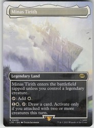 Minas Tirith Borderless Legendary Land LOTR Tales of Middle-Earth Rare 0420