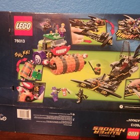 Lego Batman DC Comics Super Heroes 76013 BOX ONLY The Joker Steam Roller
