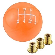6 Speed Gear Shift Knob Car Stick Shifter Lever Handle fit Most Manual Orange1