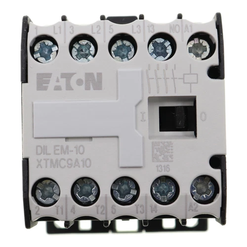 EATON XTMC9A10T IEC MINI CONTACTOR, 3-POLE, NON-REVERSING, 1NO, 20A