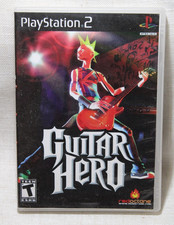 Guitar Hero Sony PlayStation 2 2005 PS2 No Manual Tested Works Great