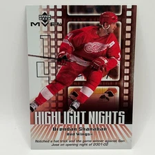 2002-03 Upper Deck MVP Highlight Nights Pick One! Complete your Set!