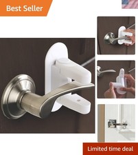 Door Lever Lock Child Proof Doors Handles, Adhesives - Child Safety By 2 Pack