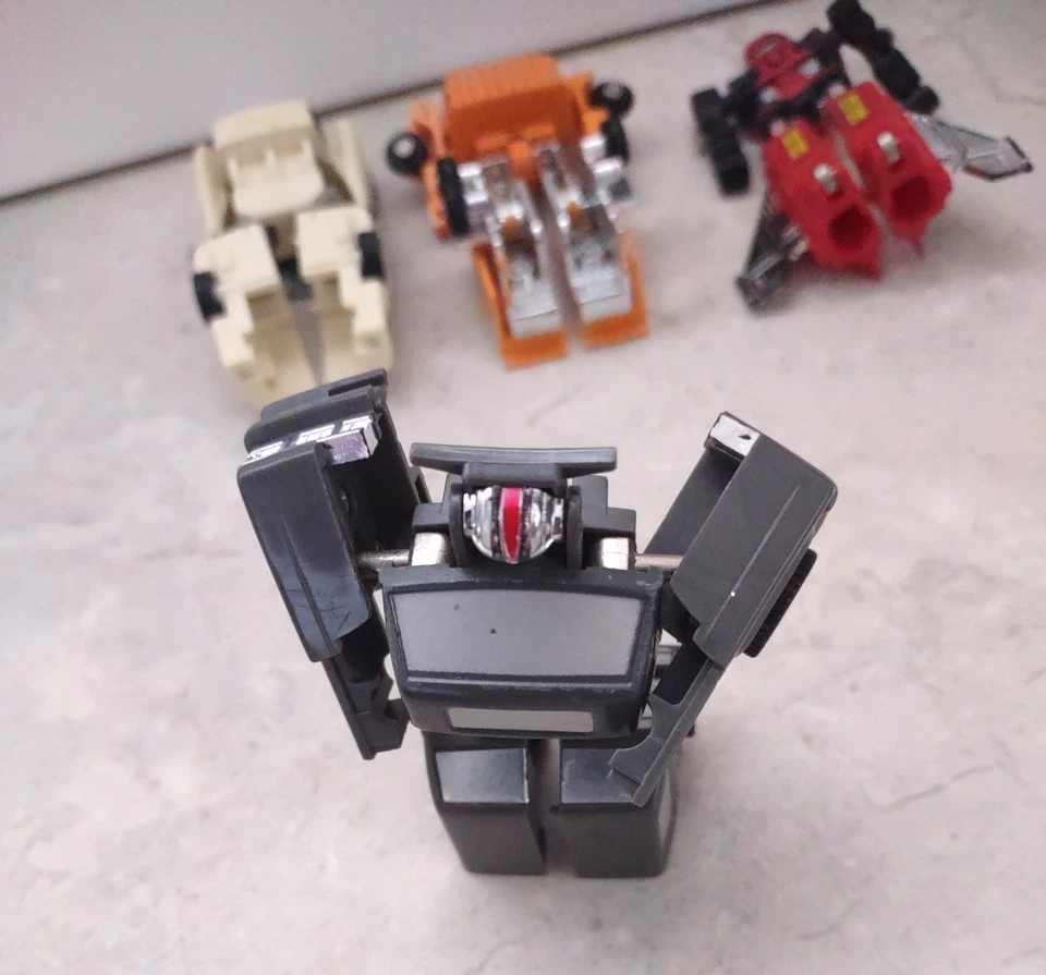 VTG Tonka GoBots Mighty Robots Action Figures 1983-84 LOT OF 4 - Image 2 of 4