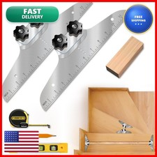 NAACOO Stair Tread Template Tool Level Tape Measure Carpenter Pencil