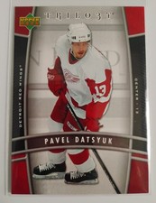 06 07 UPPER DECK TRILOGY PAVEL DATSYUK #35 RED WINGS