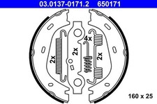 ATE Feststellbremse Bremsbackensatz Für MERCEDES C107 C123 C126 R107 1234200120 ATE Feststellbremse Bremsbackensatz Für MERCEDES C107 C123 C126 R107 1234200120