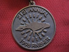 1998 Catalina Marathon Finisher Medal