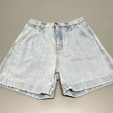 VTG Bill Blass Shorts Women's 12 High Rise Acid Wash Denim Mom Shorts 90s Y2K