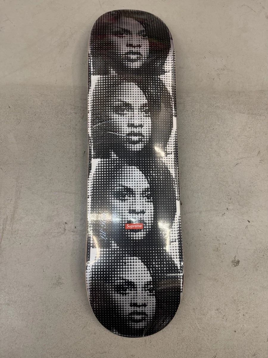 Supreme Lil Kim Skateboard Deck Silver SS22 In Plastic