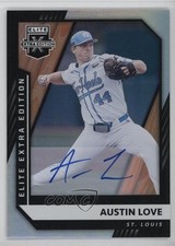 2021 Panini Elite Extra Edition Signatures Austin Love #90 Auto 1s9d