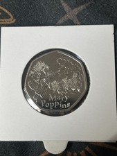 2025 Mary Poppins 50p Fifty Pence Coin Brilliant Uncirculated BU