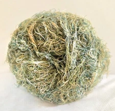 Novelty Art Yarn 1 Skein Variegated Multi-Color Textured Fibers Eyelash Fringe
