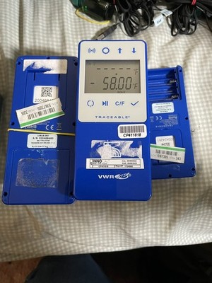 Lot of 3  Traceable 650 Digital Temperature Data Logger   Tested  Lab / Pharmacy