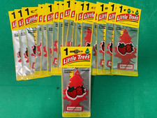 Little Trees Hanging Car Air Freshener Strawberry - Lot Of 18 Little Trees Hanging Car Air Freshener Strawberry - Lot Of 18