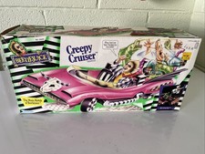 Vintage BEETLEJUICE Creepy Cruiser Car 1990 Kenner Open Box Rare Complete