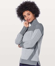 Lululemon Warm  Restore Merino Wool Sweater size M 
