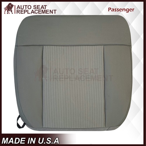 2007 - 2008 For Ford F-150 Super Crew Driver OR Passenger Cloth Seat Cover Gray - Picture 5 of 34