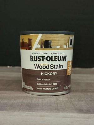 NEW Rustoleum ''Hickory'' Ultimate Wood Stain,  8 oz FREE SHIPPING