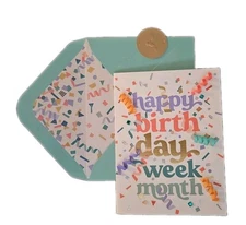 Papyrus Birthday Card With Confetti 🎊