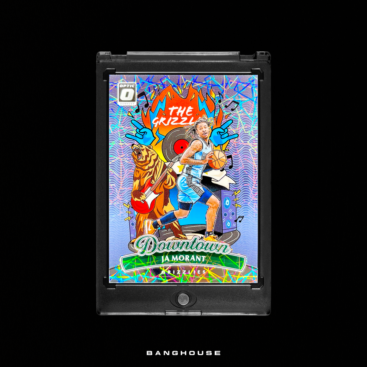 その他 PANINI DONRUSS OPTIC 2024-25 Panini Donruss Optic JA MORANT 🔥 DOWNTOWN CASE HIT SSP