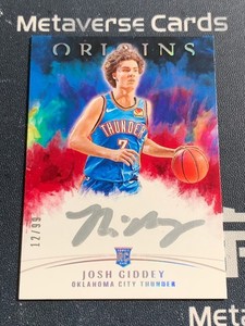 その他 Josh Giddey RC silver ink auto Next Day】Josh Giddey RC Auto ルーキー サイン