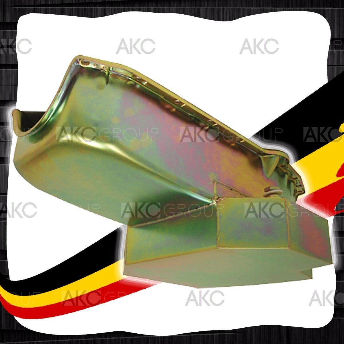 For 58-79 Chevy SB Small Block 283 305 327 350 400 Champion Racing Oil Pan Zinc