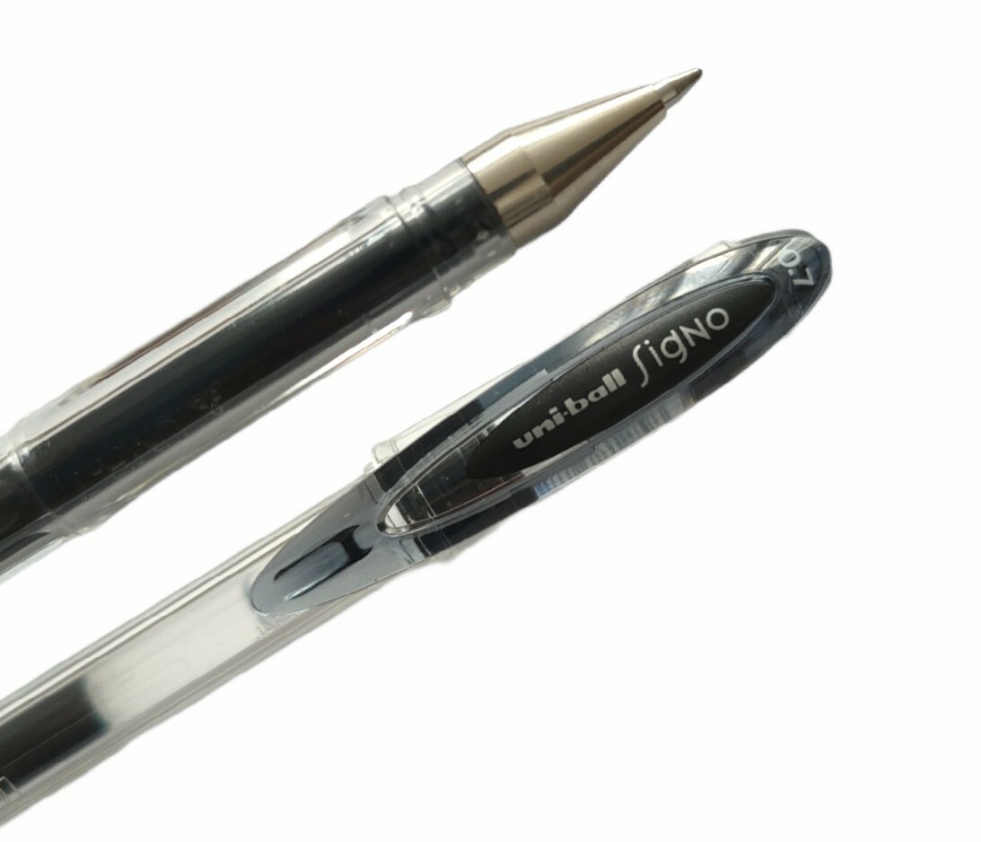 12 X UNI-BALL SIGNO UM-120 GEL INK ROLLER BALL PEN Fine